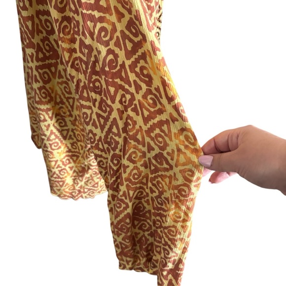 Soft Surroundings Open Front Kimono Cardigan Beaded Trim Crinkle Rayon Boho 3X - Picture 10 of 10